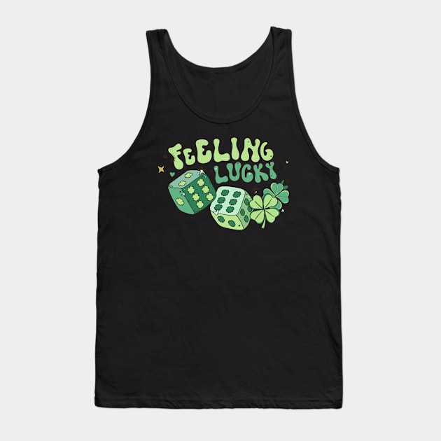 Feeling Lucky Tank Top by LylaLace Studio